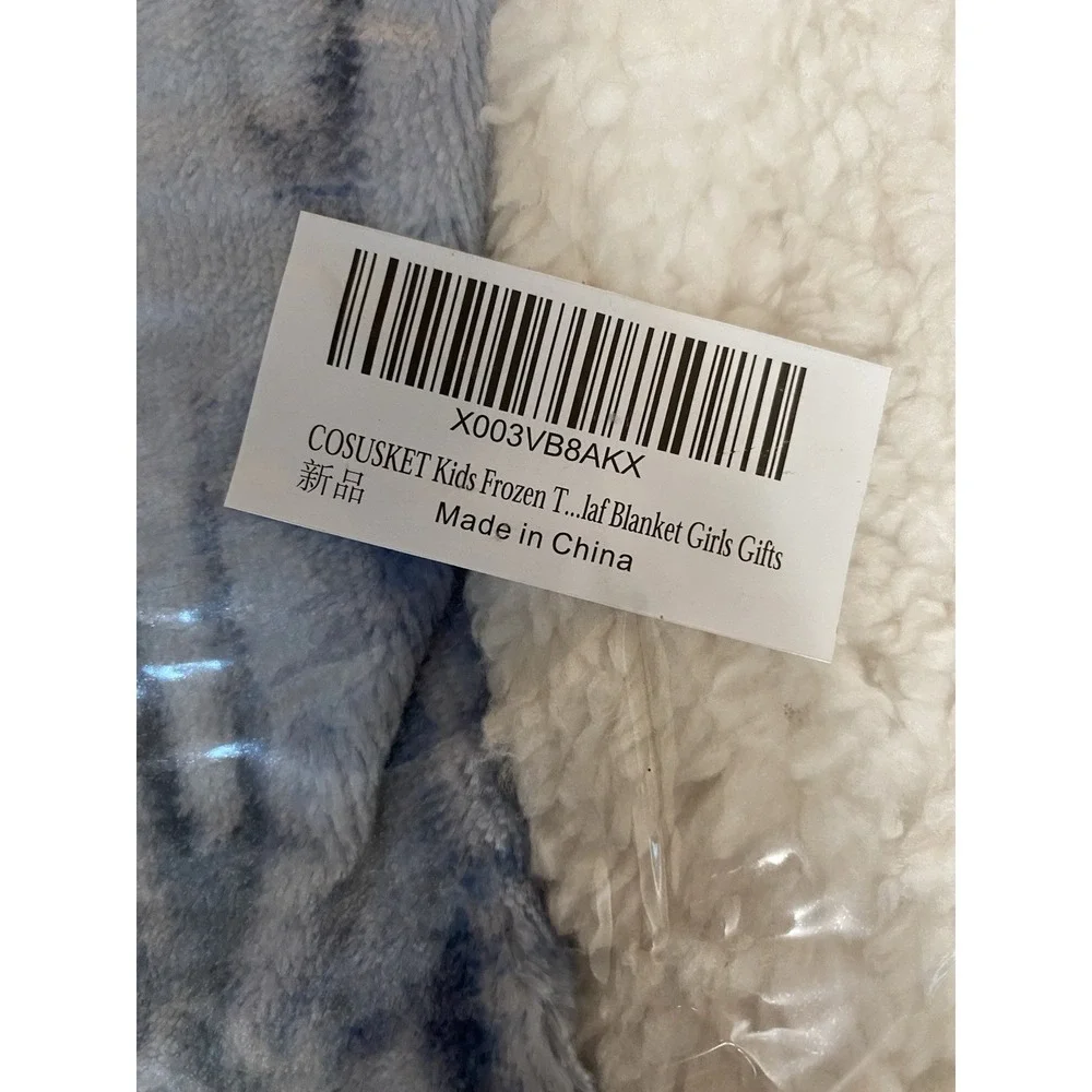 Disney Frozen Elsa And OLOF Throw Blanket 60